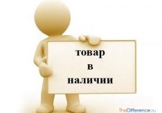 В наличии или в наличие – как правильно?