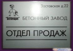 Разница между информационной вывеской и рекламой