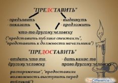 Как пишется правильно: представить или предоставить?