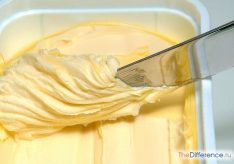 Разница между спредом и маргарином